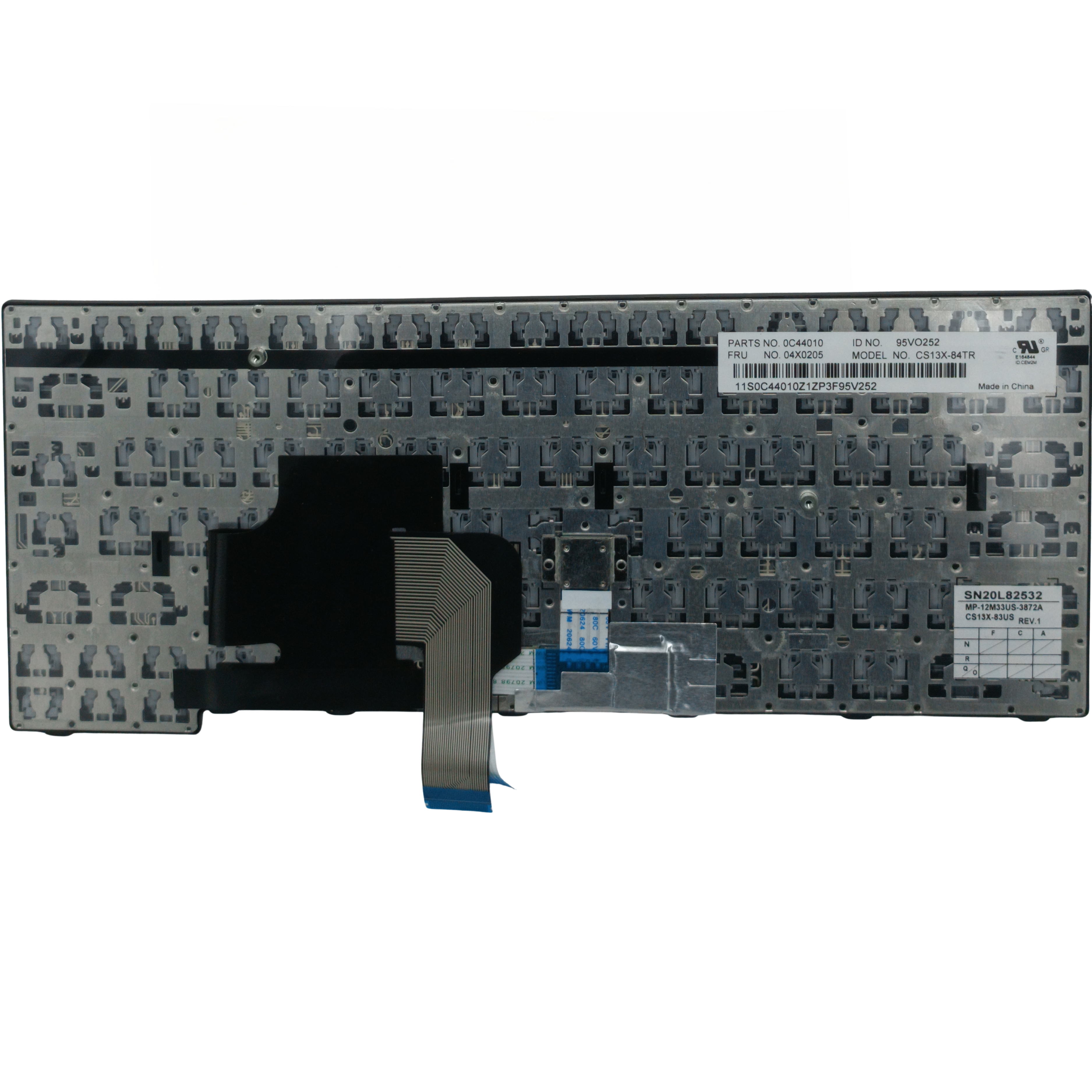 Noteware Lenovo E450 / E455 / E450c / T450 / W450 Compatible TR Q Laptop Keyboard – Black