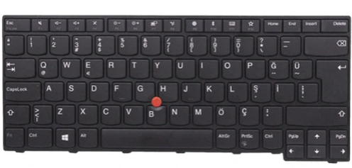 Noteware Lenovo E450 / E455 / E450c / T450 / W450 Uyumlu TR Q Laptop Klavye – Siyah