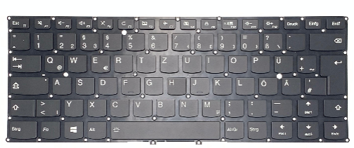 Noteware Lenovo 910-13ISK Yoga 5 Uyumlu Orijinal TR Q Laptop Klavye – Siyah