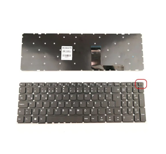 Noteware Lenovo Uyumlu IdeaPad 110-15 Notebook Klavye – Tuş Takımı