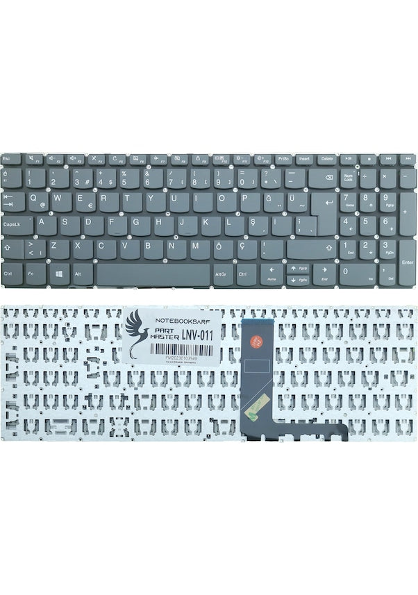 Noteware Lenovo Uyumlu IdeaPad 320L-15IKB 330L-15AST 320H-15IKB 330E-15IGM Klavye Tuþ Takýmý