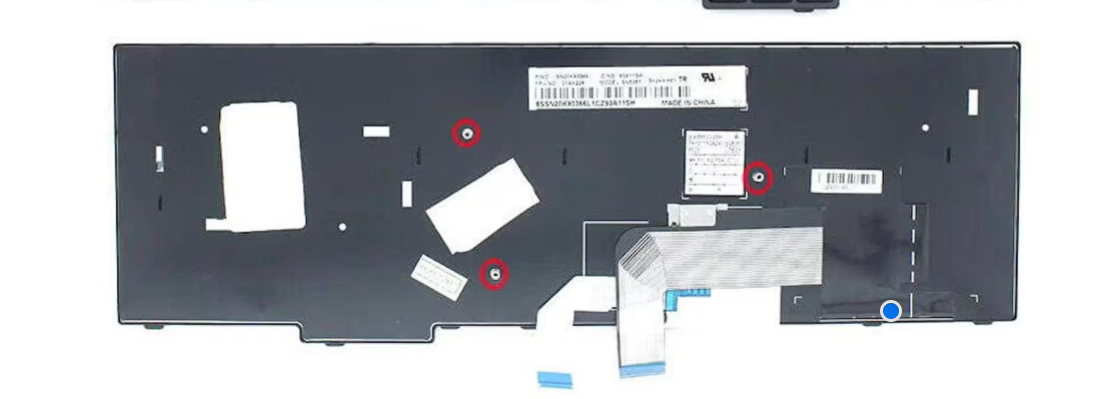 Lenovo ThinkPad Uyumlu Orijinal Klavye – E570 / E575 / E575C / 20H5 / 20H5A – TR Q Türkçe – Siyah