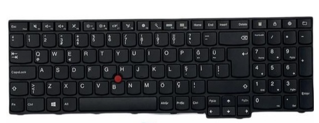 Noteware Lenovo Uyumlu Thinkpad hinkPad E555 E550 E550C E560 Laptop Klavye