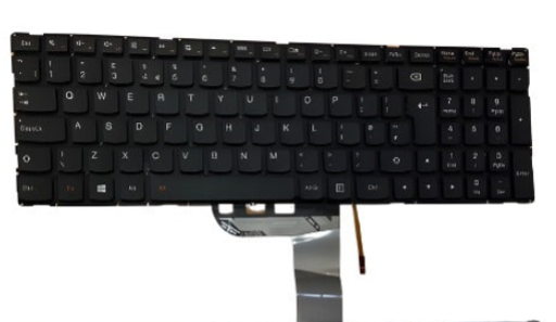 Noteware Lenovo Uyumlu IdeaPad 700-15ACZ Laptop Klavye Türkçe Tuş Takımı