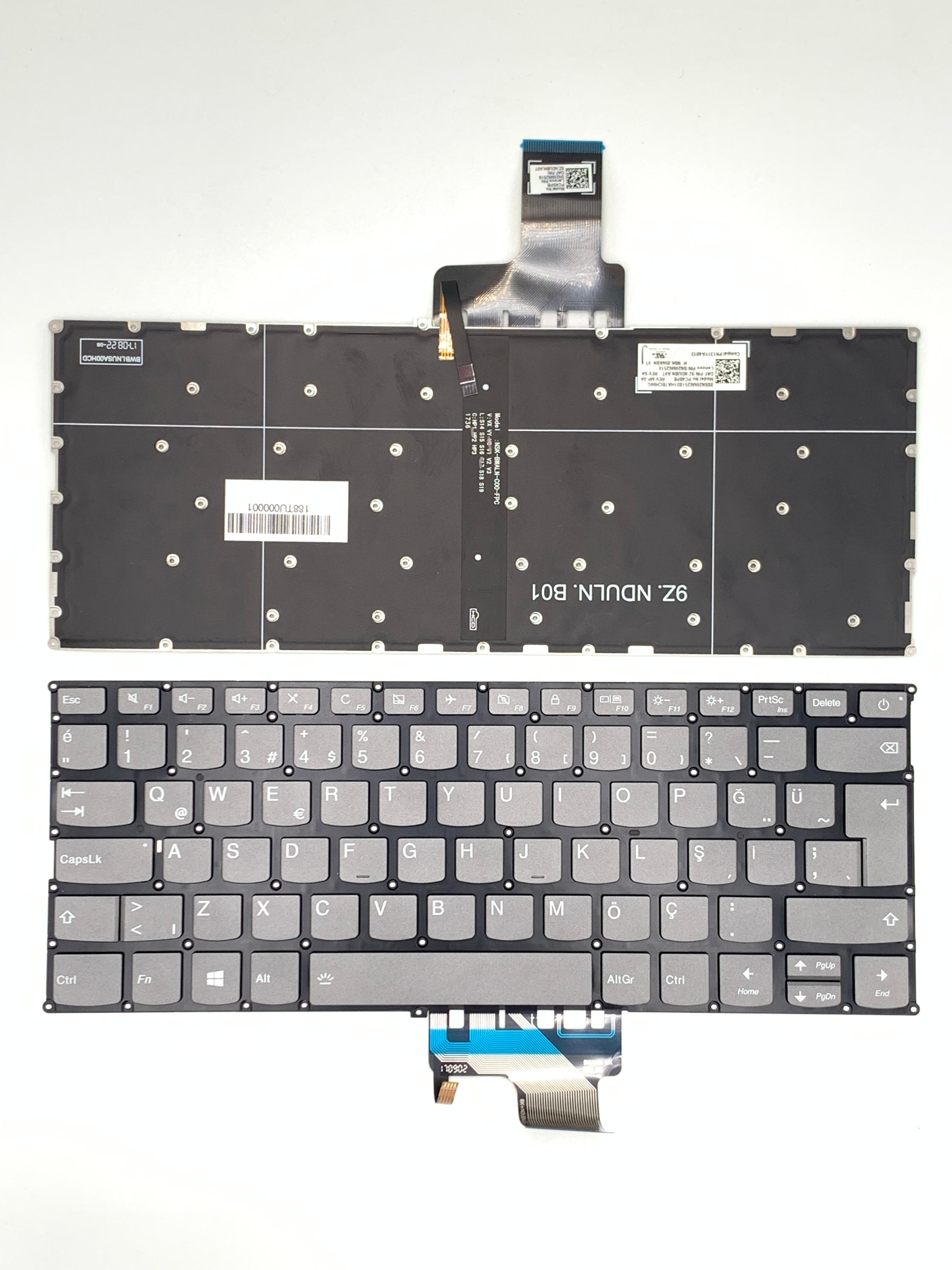 Lenovo IdeaPad için orijinal klavye 720s-14IKB 320S-13IKB 320S-13ISK Laptop klavye TR Türkçe Siyah