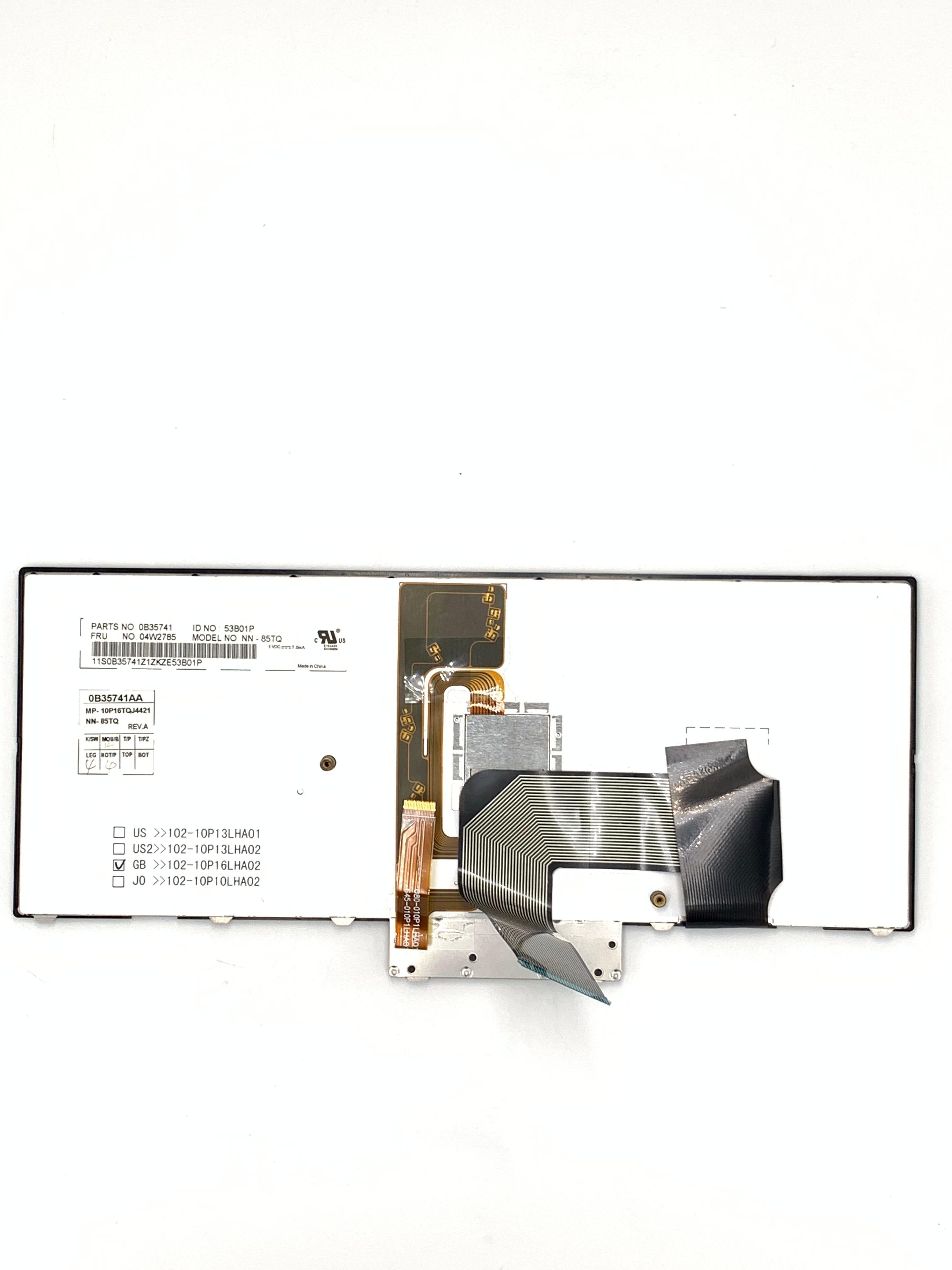 Noteware Lenovo Uyumlu Thinkpad Uyumlu Carbon X1 Gen 1 Klavye Tuş Takımı