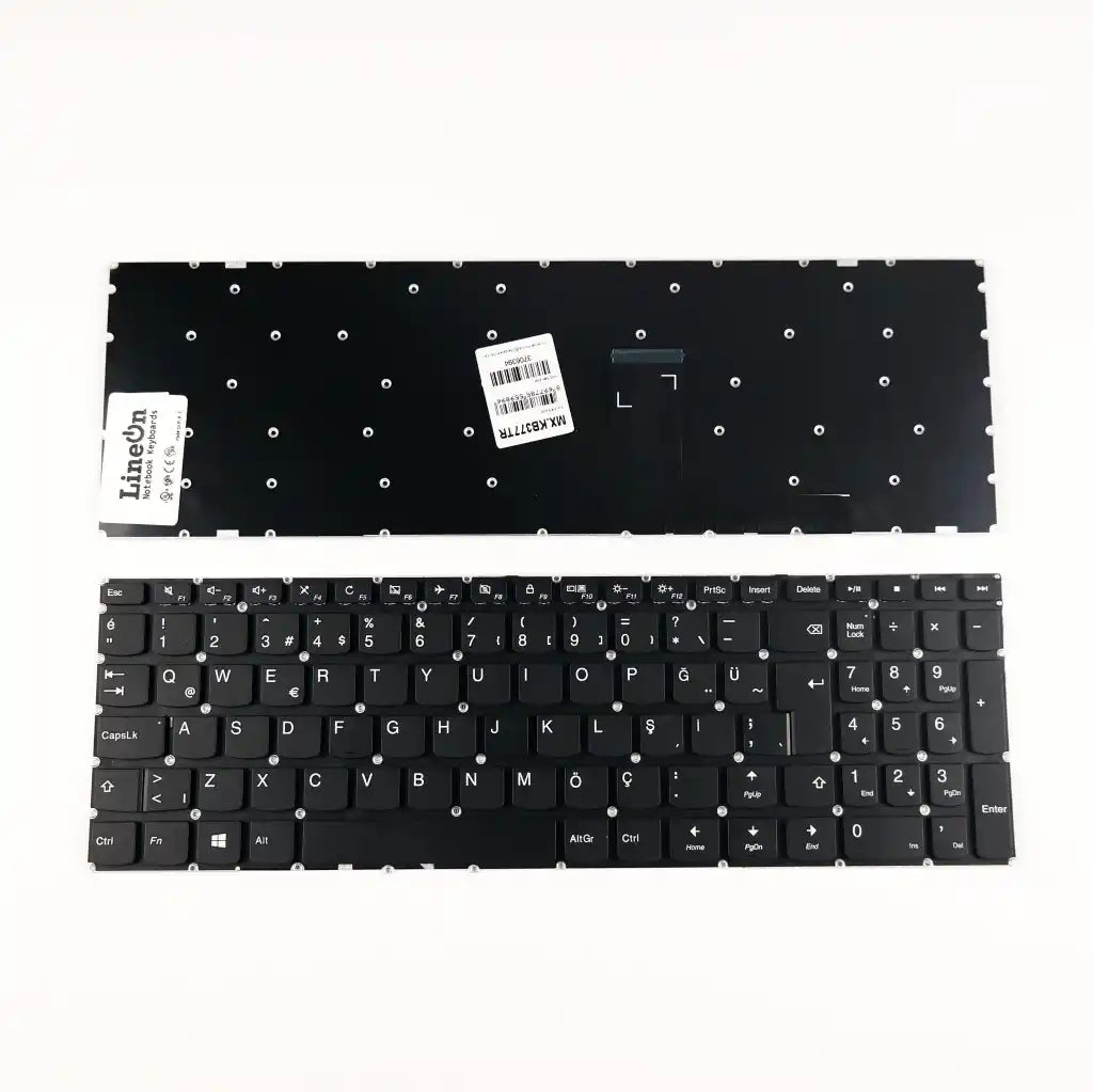 Noteware Lenovo Uyumlu IdeaPad 510-15ISK 15.6'' Türkçe Klavye Tuş Takımı