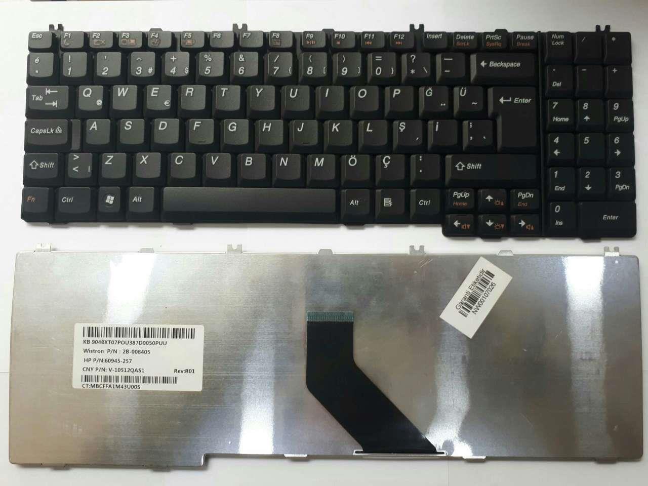 Noteware Lenovo Compatible G550M Laptop Keyboard Keypad